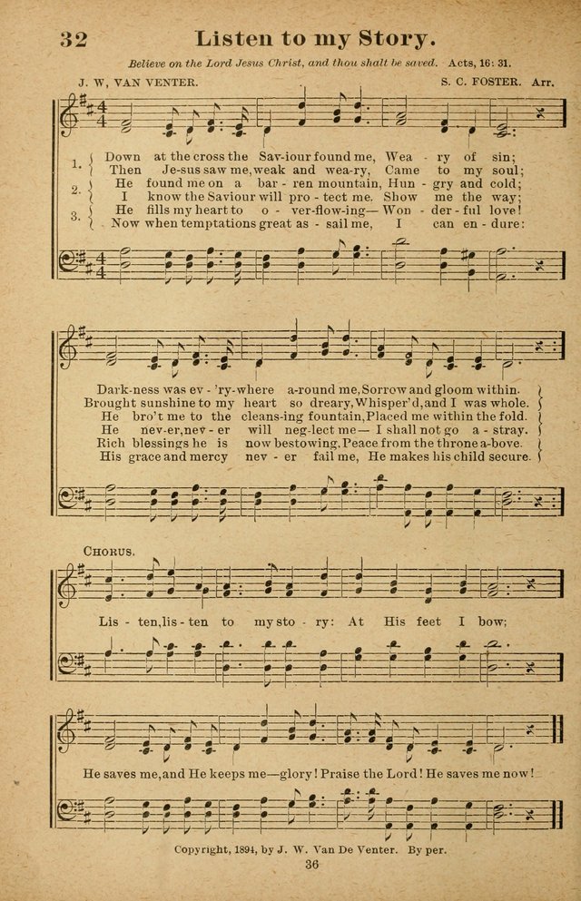 The Seed Sower: a collection of songs for Sunday schools and gospel meetings page 36