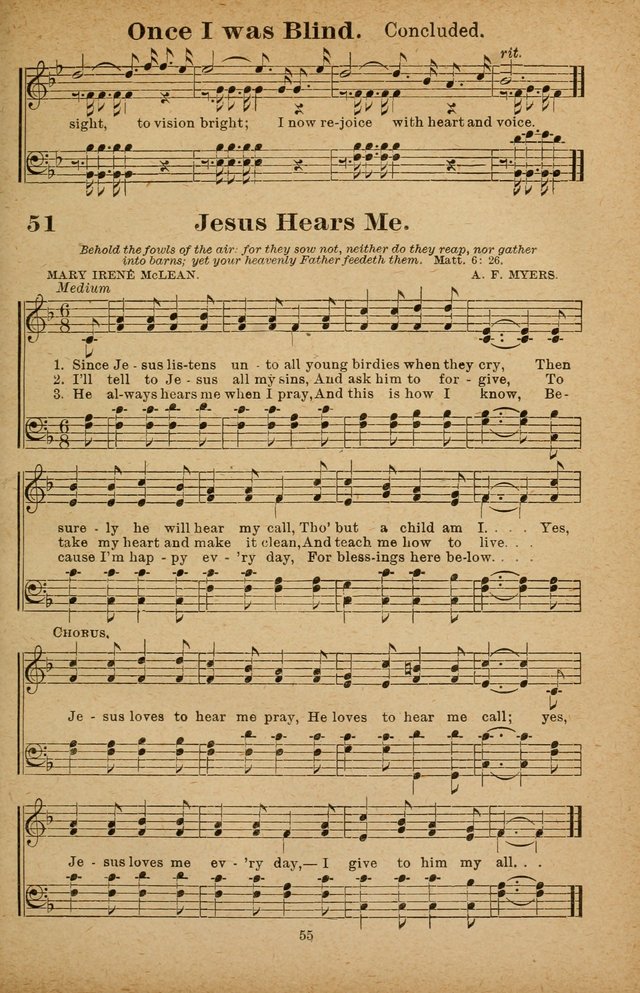 The Seed Sower: a collection of songs for Sunday schools and gospel meetings page 55