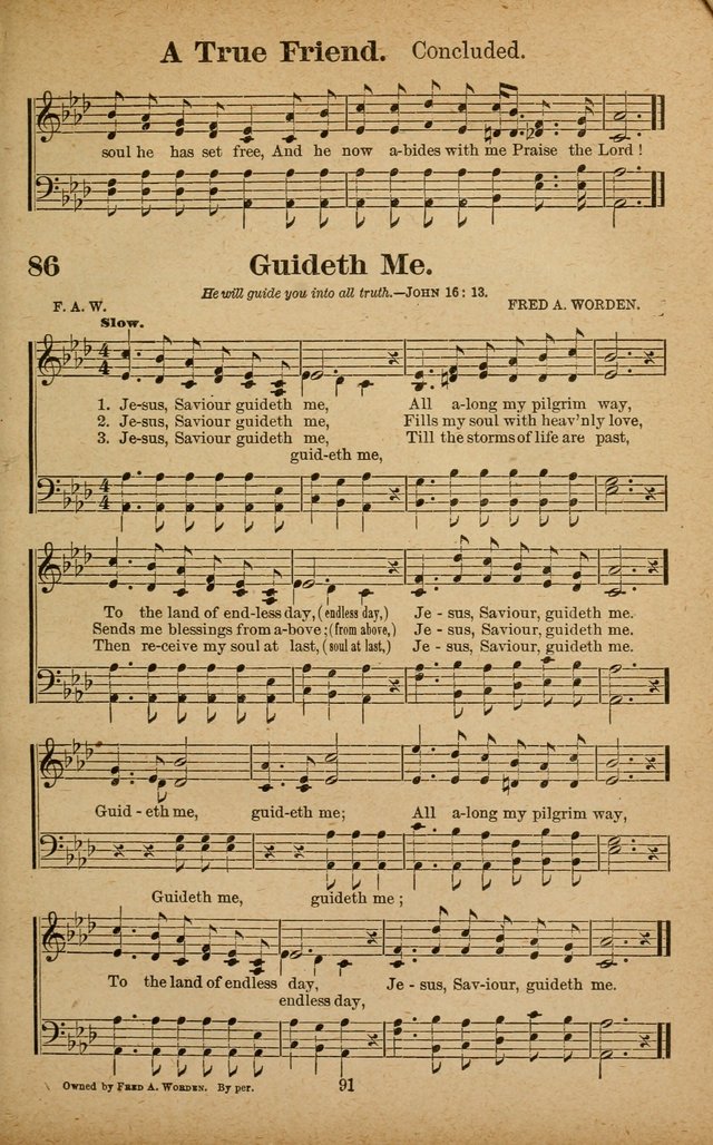 The Seed Sower: a collection of songs for Sunday schools and gospel meetings page 91