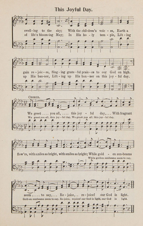 Service in Song: The cream of all the best songs, of all the best writers, together with Orders of Service for the Sunday School page 165