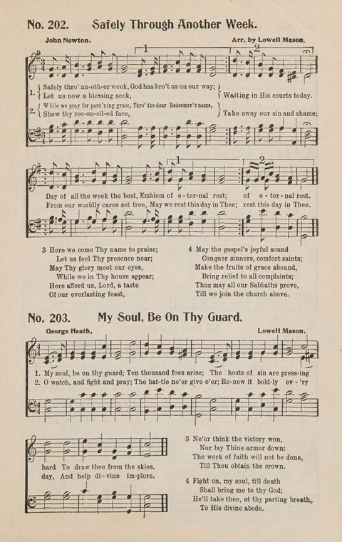 Service in Song: The cream of all the best songs, of all the best writers, together with Orders of Service for the Sunday School page 197