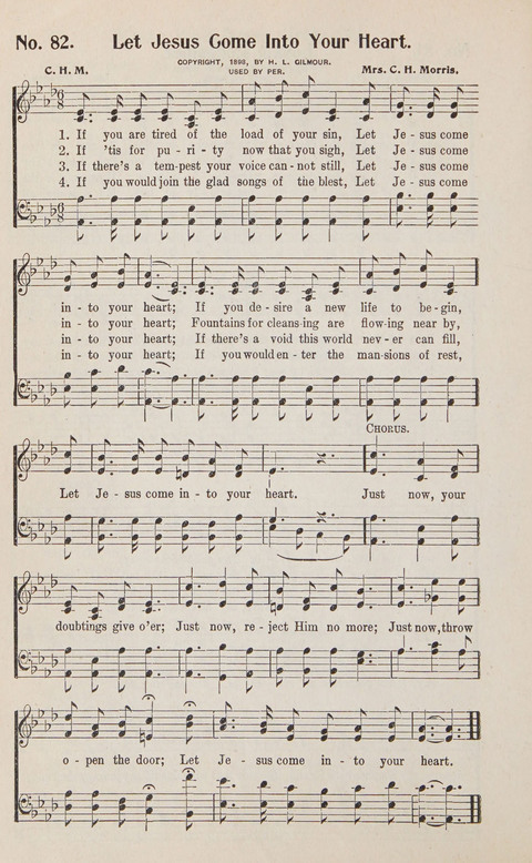 Service in Song: The cream of all the best songs, of all the best writers, together with Orders of Service for the Sunday School page 82