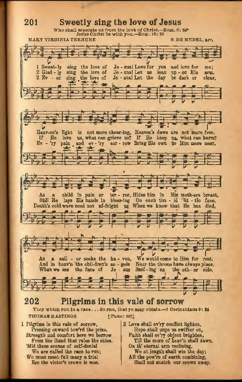 Scriptural Songs: for the young, the home, school and church page 149