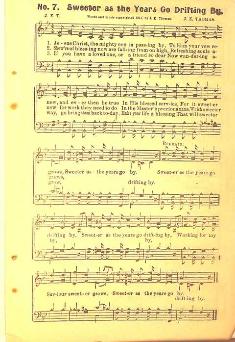 Song Service page 7