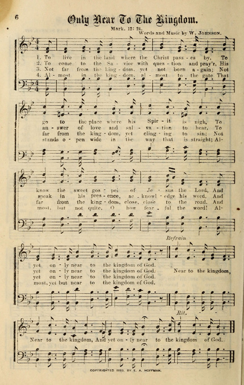 Spiritual Songs No. 2: for Gospel Meetings and the Sunday school page 6
