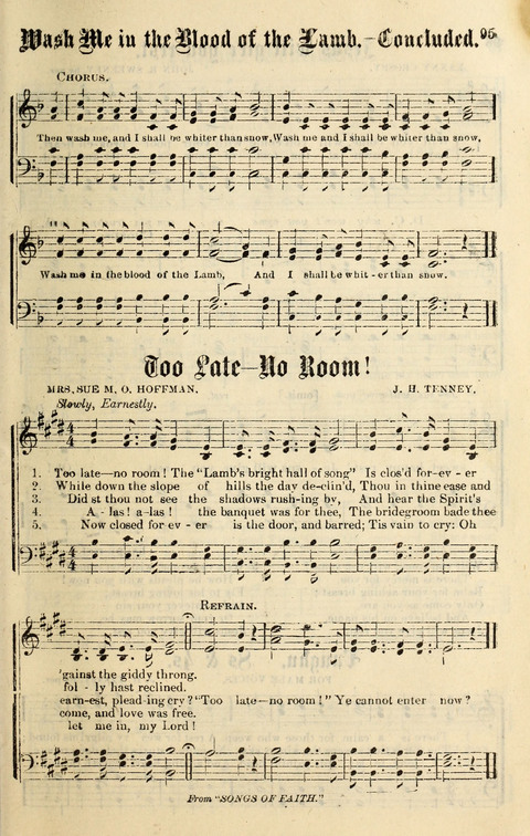 Spiritual Songs No. 2: for Gospel Meetings and the Sunday school page 95