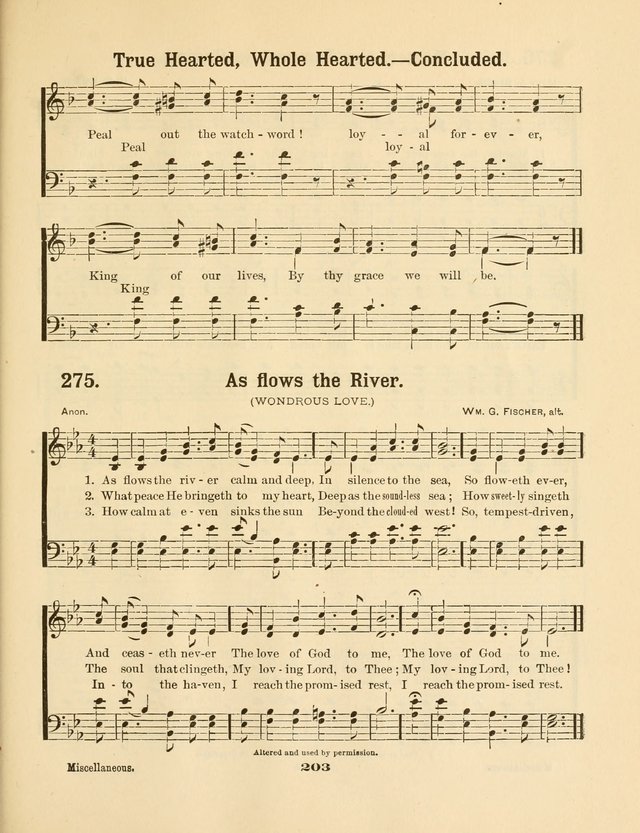 Select Songs No. 2: for the singing service in the prayer meeting; Sunday school; Christian Endeavor meetings page 203