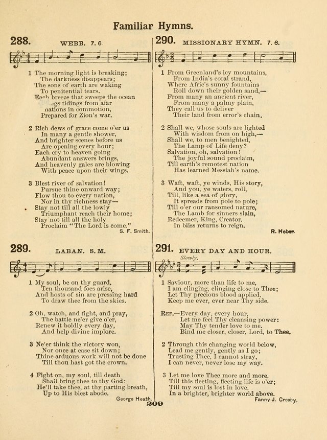 Select Songs No. 2: for the singing service in the prayer meeting; Sunday school; Christian Endeavor meetings page 209