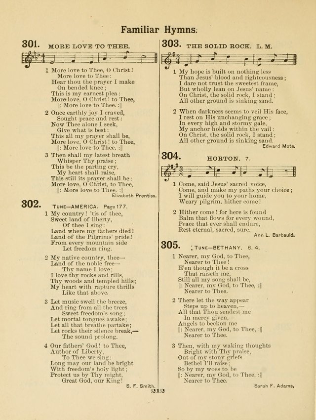 Select Songs No. 2: for the singing service in the prayer meeting; Sunday school; Christian Endeavor meetings page 212