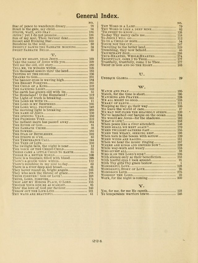 Select Songs No. 2: for the singing service in the prayer meeting; Sunday school; Christian Endeavor meetings page 224
