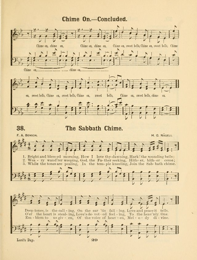 Select Songs No. 2: for the singing service in the prayer meeting; Sunday school; Christian Endeavor meetings page 29