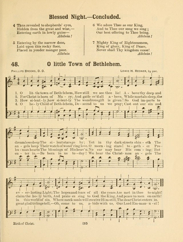 Select Songs No. 2: for the singing service in the prayer meeting; Sunday school; Christian Endeavor meetings page 35