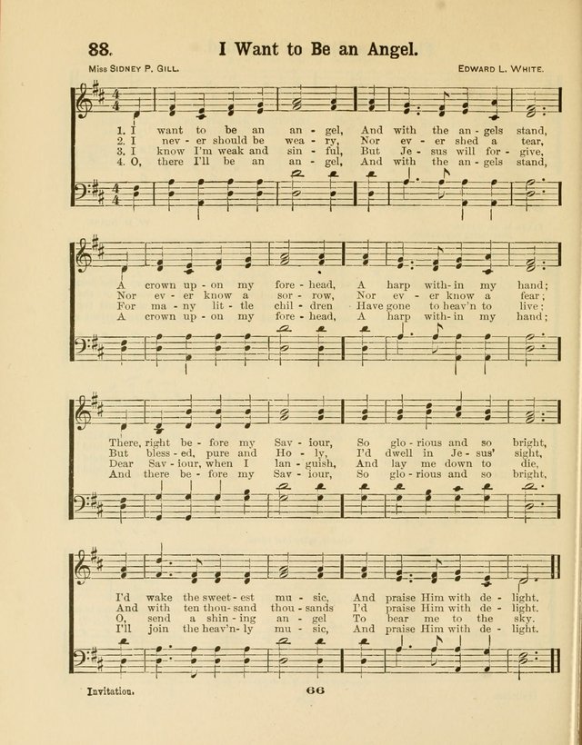 Select Songs No. 2: for the singing service in the prayer meeting; Sunday school; Christian Endeavor meetings page 66