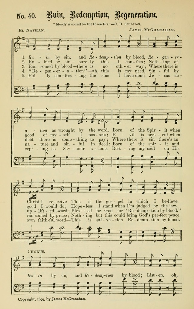 Sacred Songs No. 2 page 40