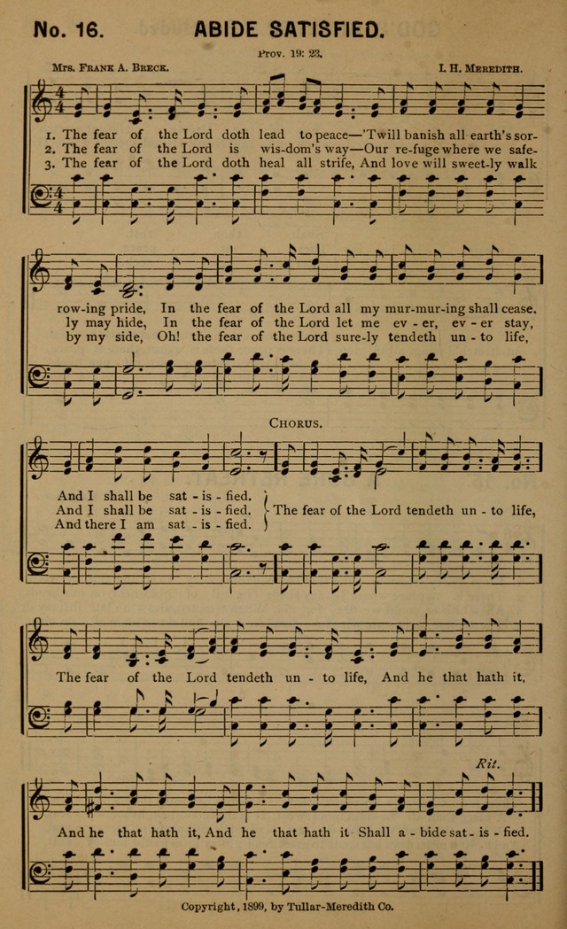 Sermons in Song No. 2: for use in Gospel Meetings and other religious services page 21