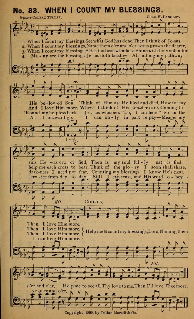 Sermons in Song No. 2: for use in Gospel Meetings and other religious services page 38