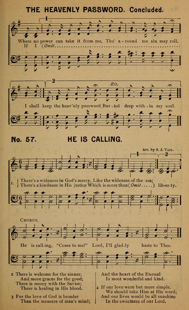 Sermons in Song No. 2: for use in Gospel Meetings and other religious services page 62