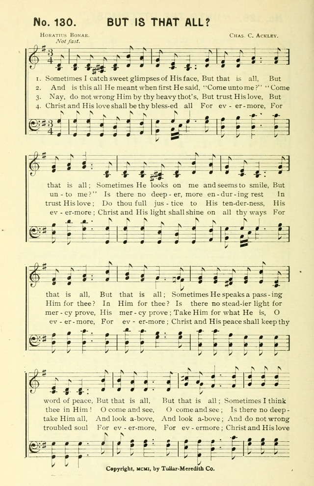 Sermons in Song No. 3: a collection of gospel hymns for use in the Sunday school, church prayer meeting, young people