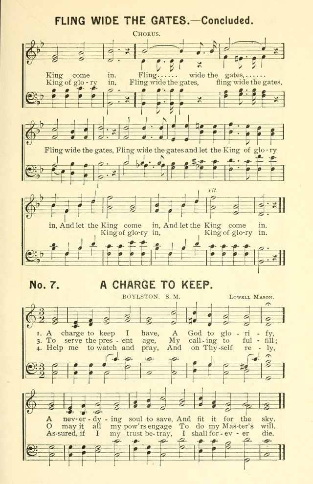 Sermons in Song No. 3: a collection of gospel hymns for use in the Sunday school, church prayer meeting, young people