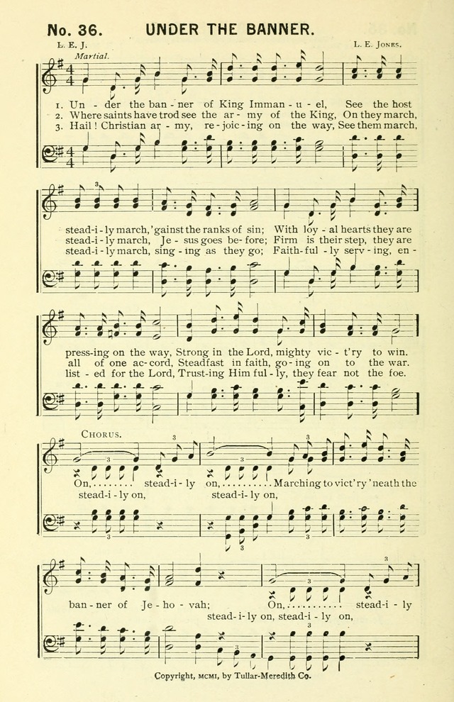 Sermons in Song No. 3: a collection of gospel hymns for use in the Sunday school, church prayer meeting, young people