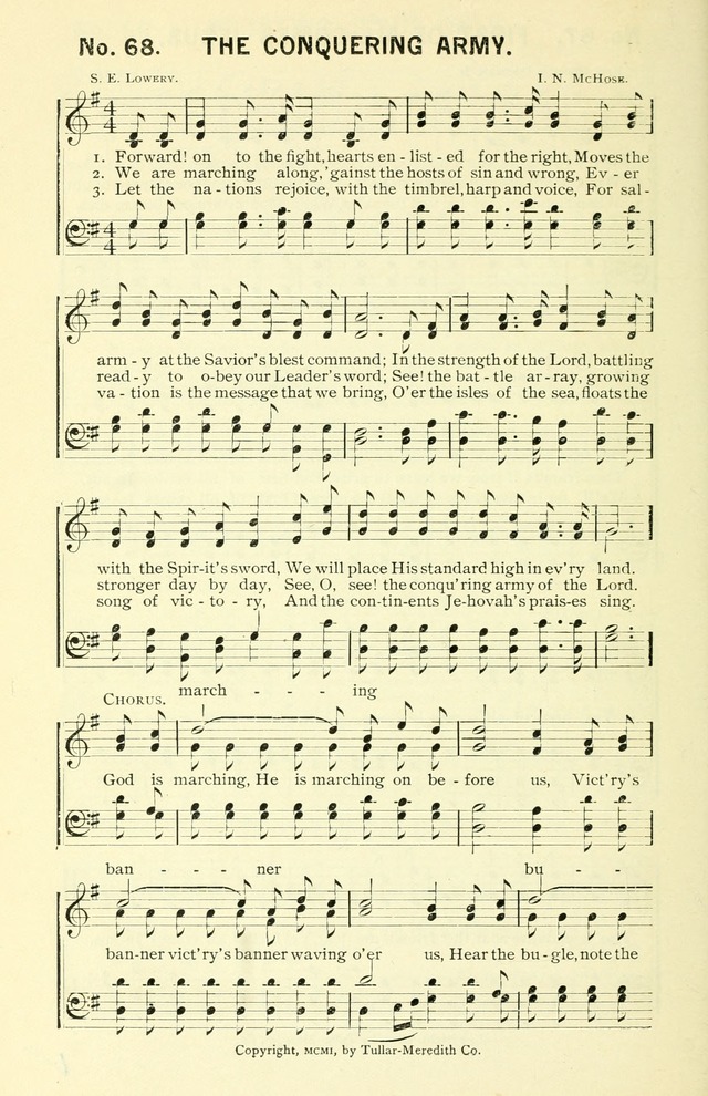 Sermons in Song No. 3: a collection of gospel hymns for use in the Sunday school, church prayer meeting, young people