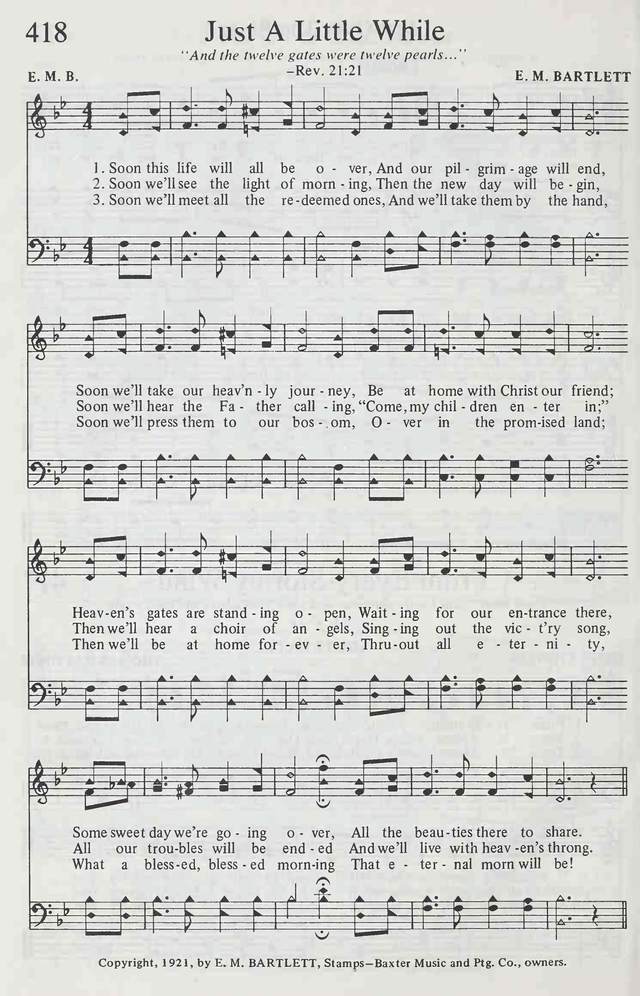 Sacred Selections for the Church: a collection of sacred selections featuring choice favorites old and new (57th ed) page 397