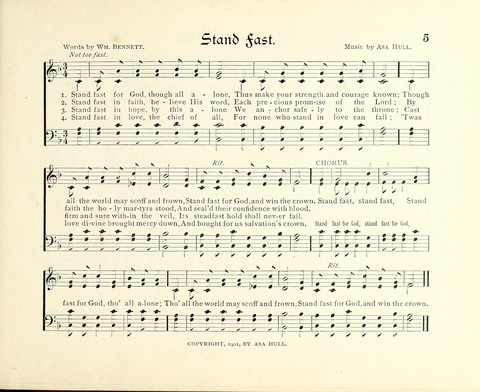 Sunday School Anthem and Chorus Book page 3