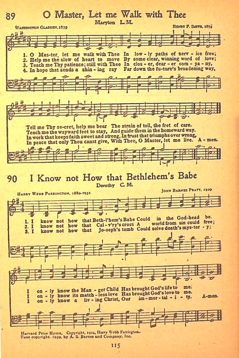 Song and Service Book for Ship and Field: Army and Navy page 115