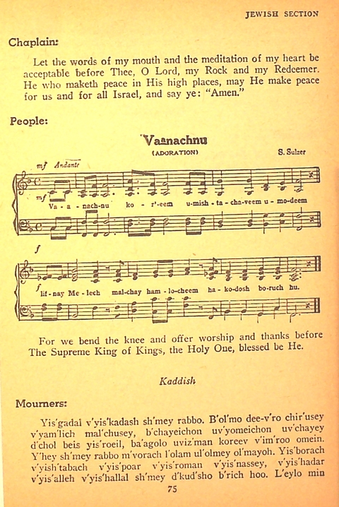 Song and Service Book for Ship and Field: Army and Navy page 75