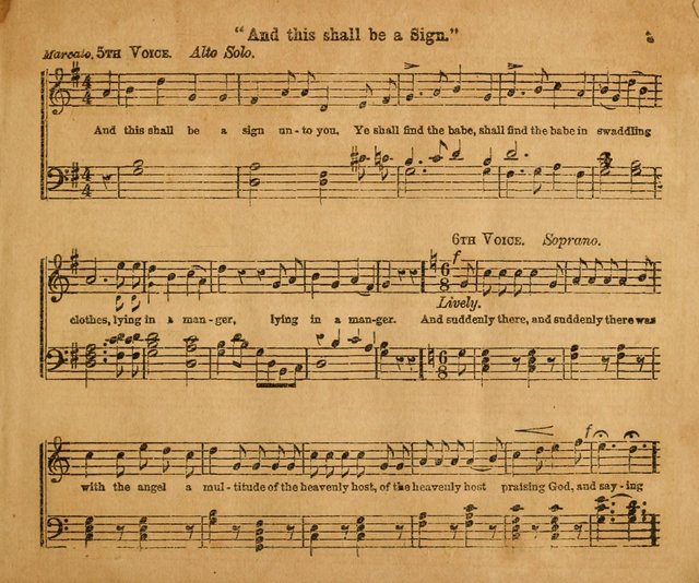 Sabbath School Bell No. 2: a superior collection of choice tunes, newly arranged and composed, and a large number of excellent hymns written expressly for this work, which are well adapted for...      page 3