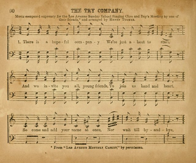 Sabbath School Bell No. 2: a superior collection of choice tunes, newly arranged and composed, and a large number of excellent hymns written expressly for this work, which are well adapted for...      page 90