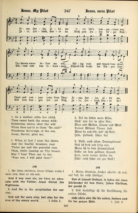 The Selah Song Book (Das Sela Gesangbuch) (2nd ed) page 105