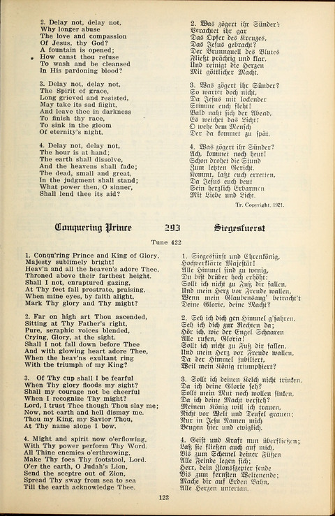The Selah Song Book (Das Sela Gesangbuch) (2nd ed) page 121