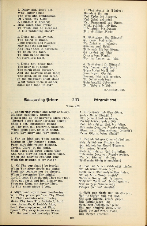 The Selah Song Book (Das Sela Gesangbuch) (2nd ed) page 121