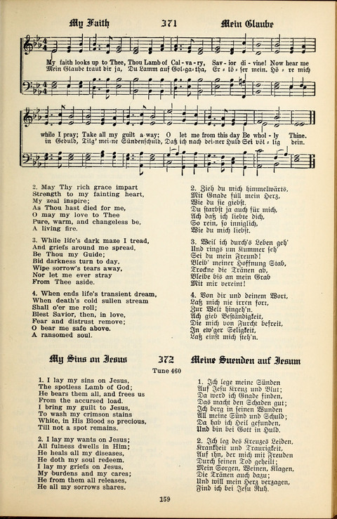 The Selah Song Book (Das Sela Gesangbuch) (2nd ed) page 157