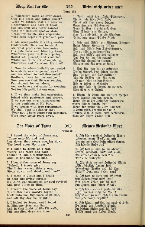 The Selah Song Book (Das Sela Gesangbuch) (2nd ed) page 166