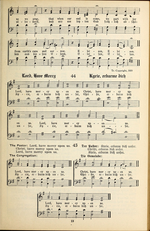 The Selah Song Book (Das Sela Gesangbuch) (2nd ed) page 17