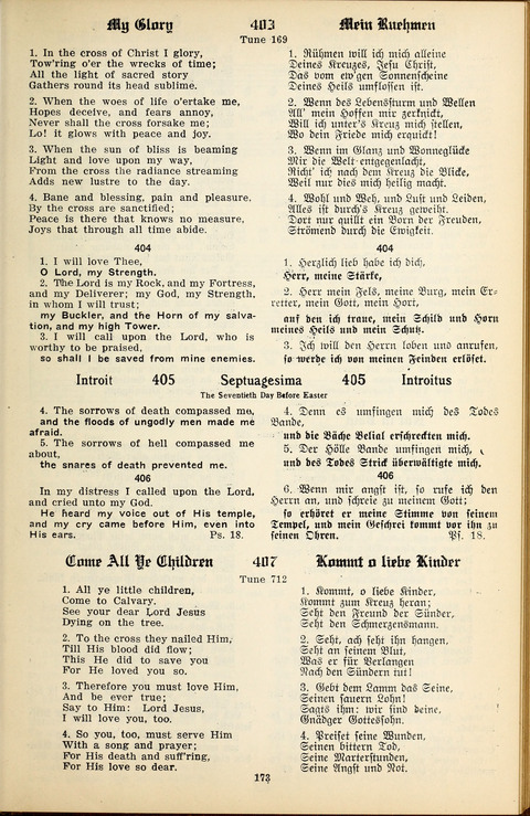 The Selah Song Book (Das Sela Gesangbuch) (2nd ed) page 171