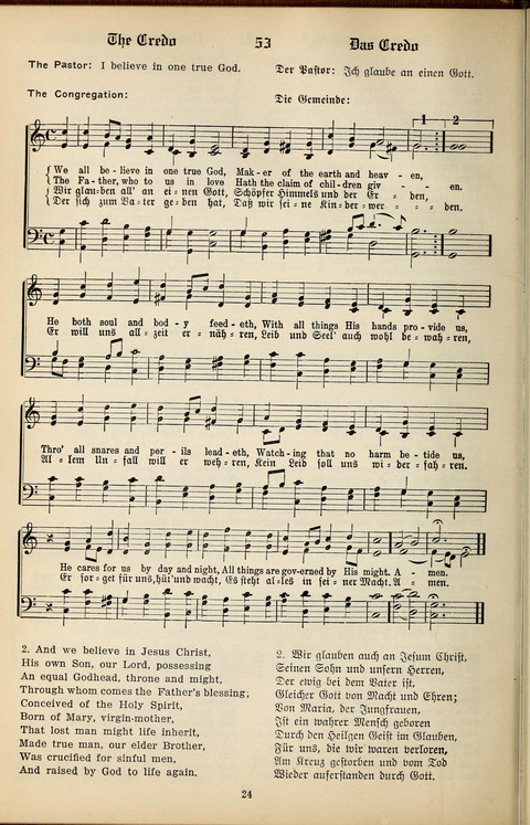 The Selah Song Book (Das Sela Gesangbuch) (2nd ed) page 22
