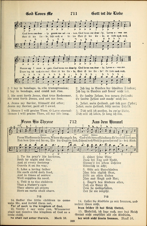 The Selah Song Book (Das Sela Gesangbuch) (2nd ed) page 307