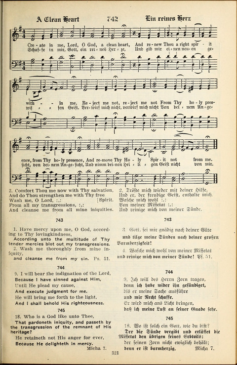 The Selah Song Book (Das Sela Gesangbuch) (2nd ed) page 319
