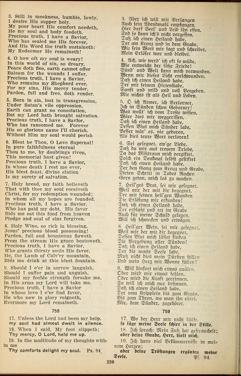 The Selah Song Book (Das Sela Gesangbuch) (2nd ed) page 328