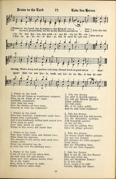 The Selah Song Book (Das Sela Gesangbuch) (2nd ed) page 33