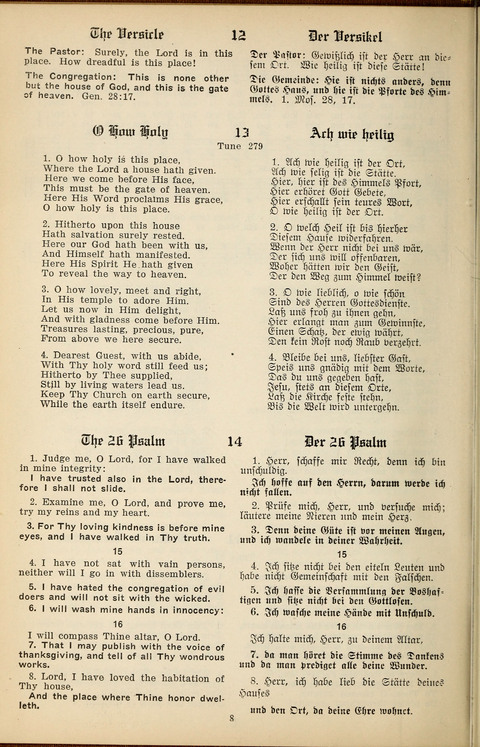 The Selah Song Book (Das Sela Gesangbuch) (2nd ed) page 6