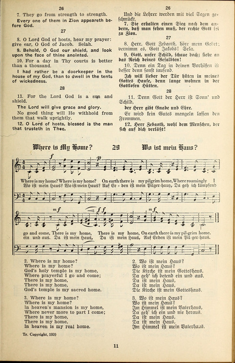 The Selah Song Book (Das Sela Gesangbuch) (2nd ed) page 9