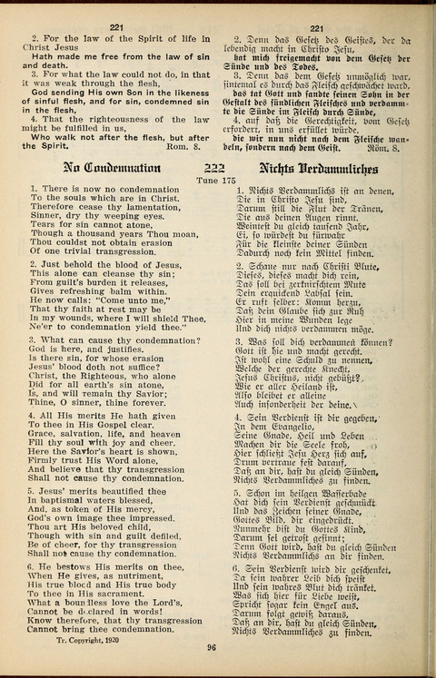 The Selah Song Book (Das Sela Gesangbuch) (2nd ed) page 94
