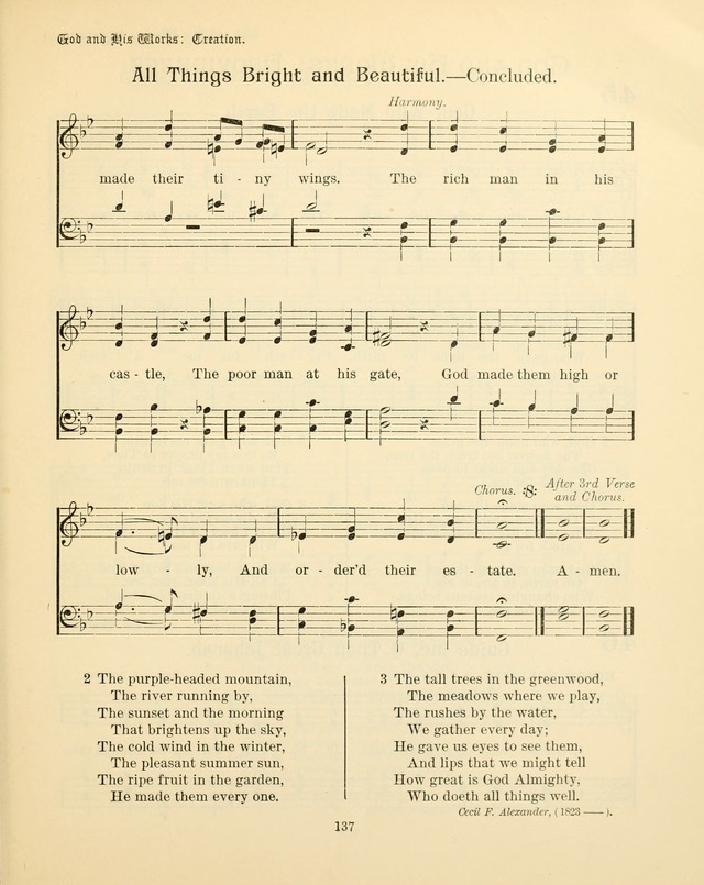 Sunday-School Book: with music: for the use of the Evangelical Lutheran congregations (Rev. and Enl.) page 139