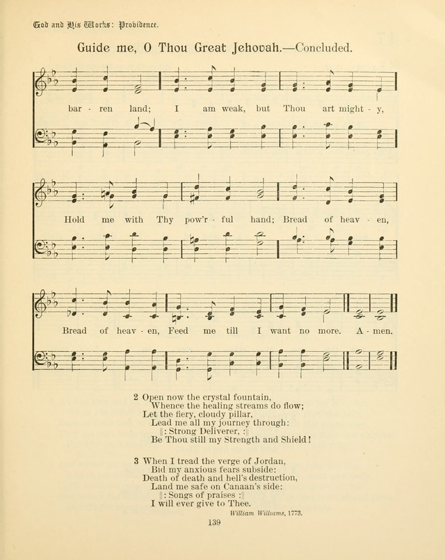Sunday-School Book: with music: for the use of the Evangelical Lutheran congregations (Rev. and Enl.) page 141