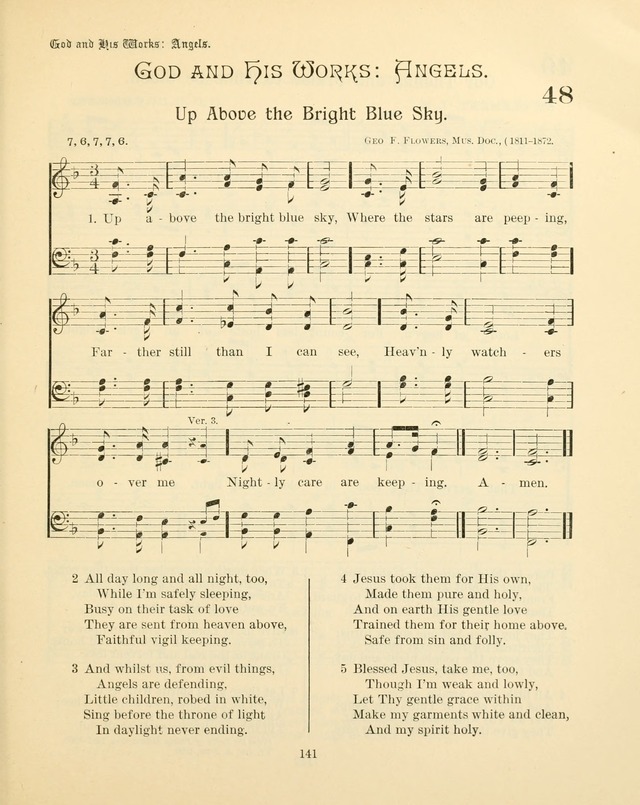 Sunday-School Book: with music: for the use of the Evangelical Lutheran congregations (Rev. and Enl.) page 143