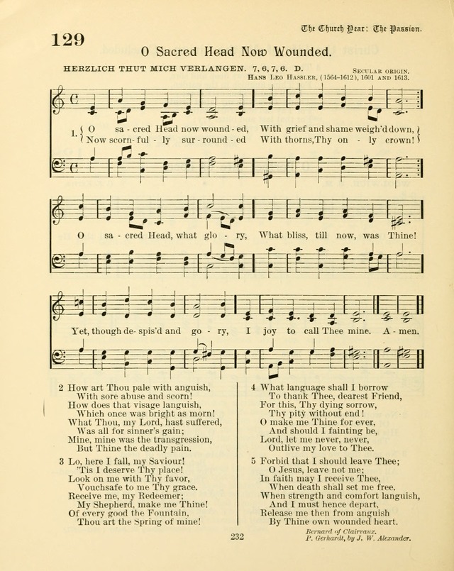 Sunday-School Book: with music: for the use of the Evangelical Lutheran congregations (Rev. and Enl.) page 234